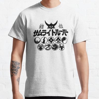 Yoroiden Samurai Troopers 9 Symbols Logo T-shirt