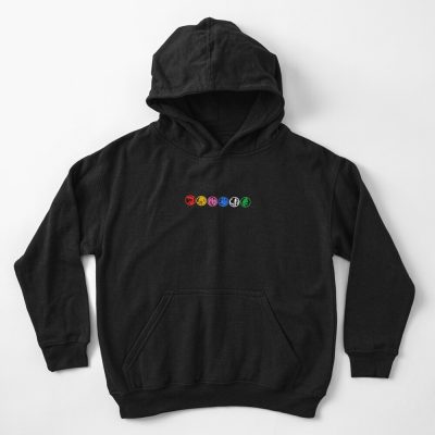 6 Power Coins Kids Hoodie
