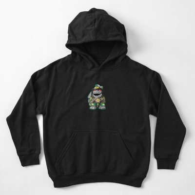 Dragonzord Green Ranger Mini Version Kids Hoodie
