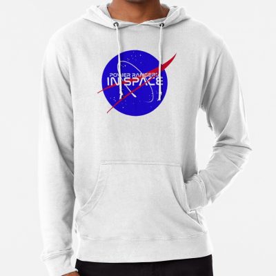 Power Rangers In Space Nasa Logo Hoodie