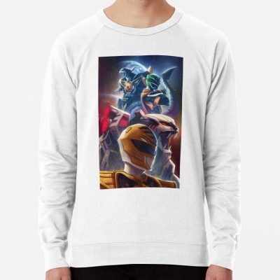 White Green Rangers Sweatshirt