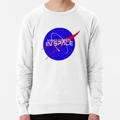 Power Rangers In Space Nasa Logo Sweatshirt