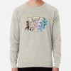ssrcolightweight sweatshirtmensoatmeal heatherfrontsquare productx1000 bgf8f8f8 38 - Power Rangers Store