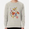 ssrcolightweight sweatshirtmensoatmeal heatherfrontsquare productx1000 bgf8f8f8 61 - Power Rangers Store