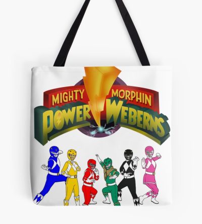 Mighty Morphin Power Weberns Tote Bag