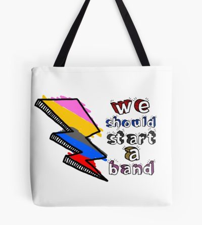 Power Rangers We Should Start A Band Tote Bag
