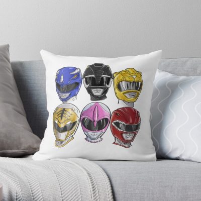 Power Squad Throw Pillow