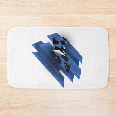 Blue Psycho Ranger Bath Mat