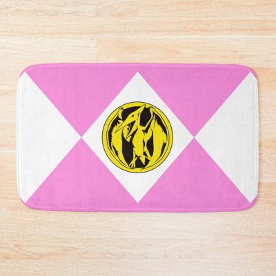 Mmpr Pink Ranger With Coin Bath Mat