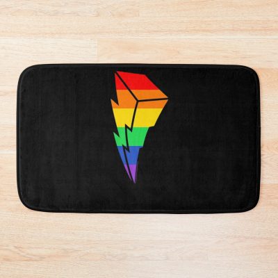 Power Rangers Pride Bolt Rainbow Bath Mat