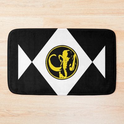 Go Go Black Ranger Bath Mat