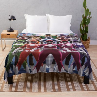 Power Rangers Throw Blanket