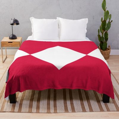 Red Ranger Throw Blanket