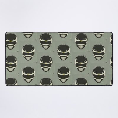 Carlos Black Space Ranger Mouse Pad
