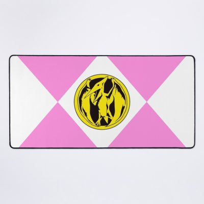 Mmpr Pink Ranger With Coin Mouse Pad