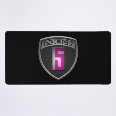 Power Rangers Spd Tokuso Sentai Dekaranger Badge Pink Mouse Pad