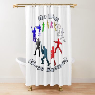 No One Gets Inside Shower Curtain