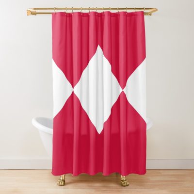 Red Ranger Shower Curtain