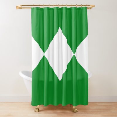 Green Ranger Basic Shower Curtain