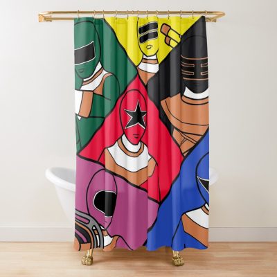 Zeo Pop Art Shower Curtain