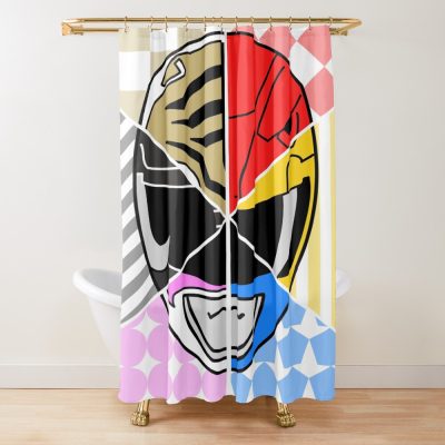 The One Ranger White Shower Curtain
