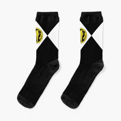 Mmpr Black Ranger With Coin Socks