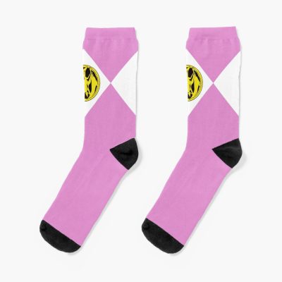 Mmpr Pink Ranger With Coin Socks