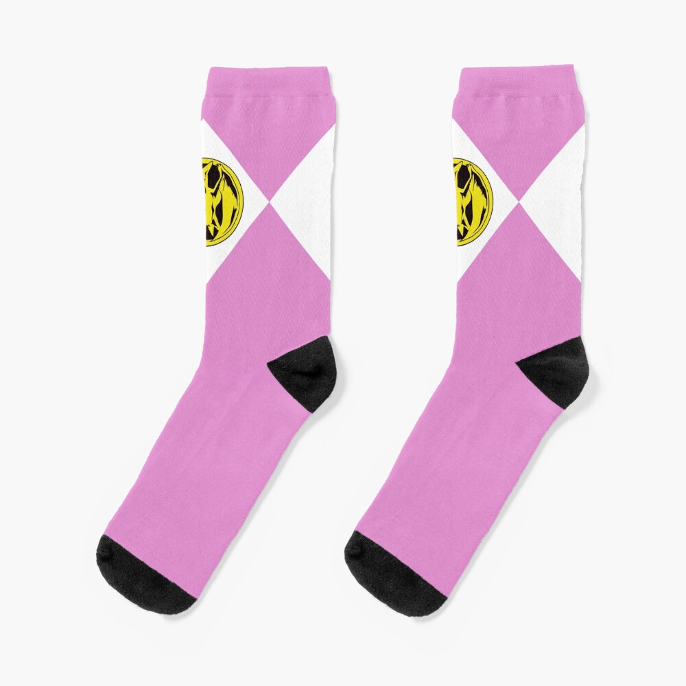 Mmpr Pink Ranger With Coin Socks