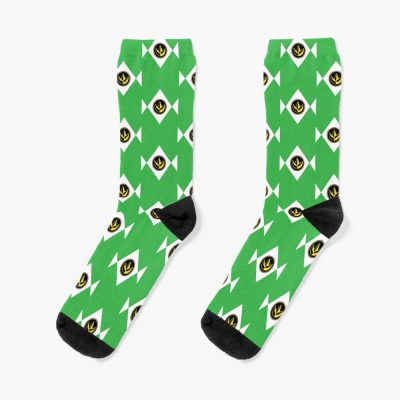 Go Go Green Ranger Socks