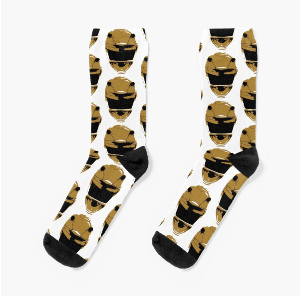 Yellow Ranger Socks 1 - Power Rangers Store
