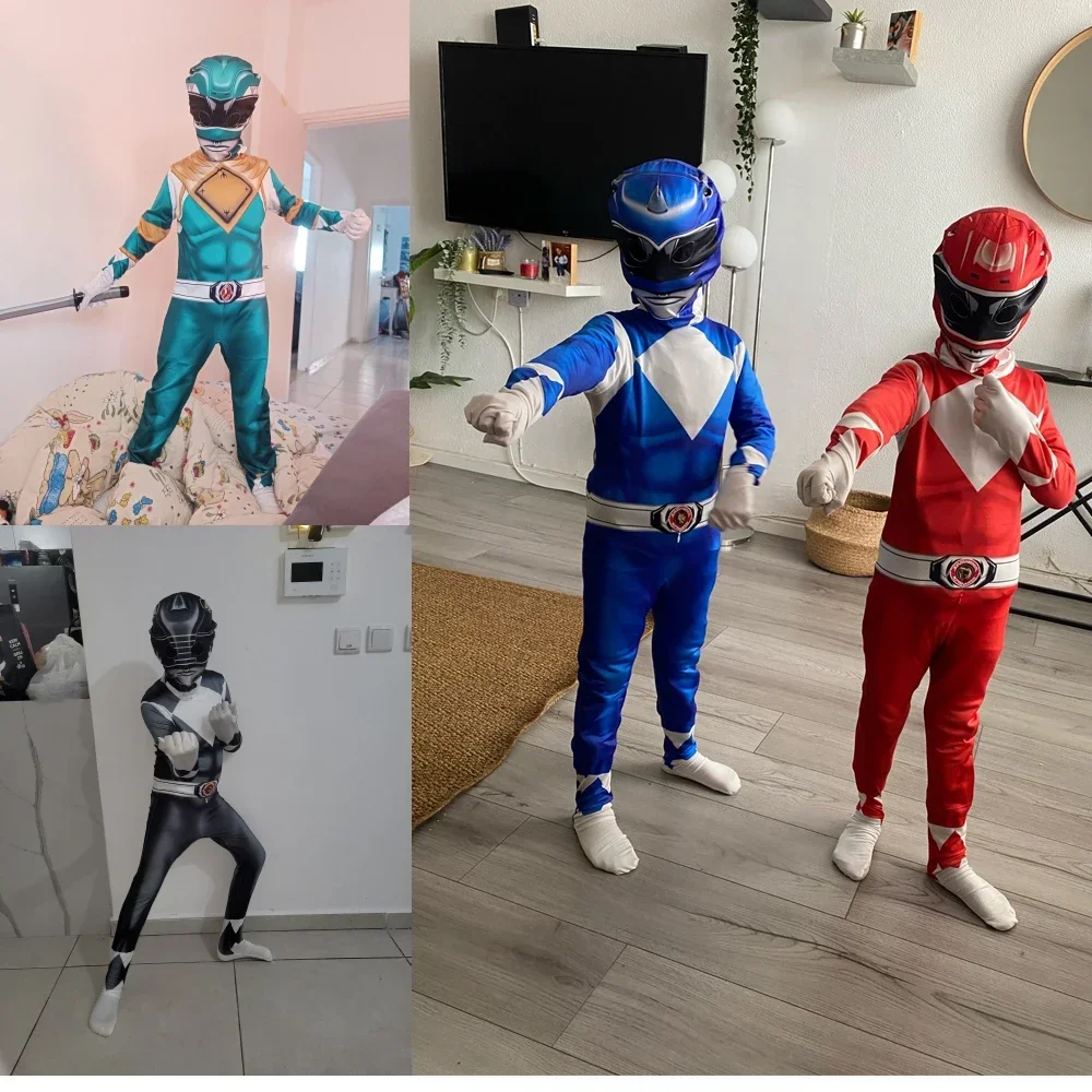 Volwassen Kinderen Morpher Superheld Samurai Sentai Shinkenger Rangers Cosplay