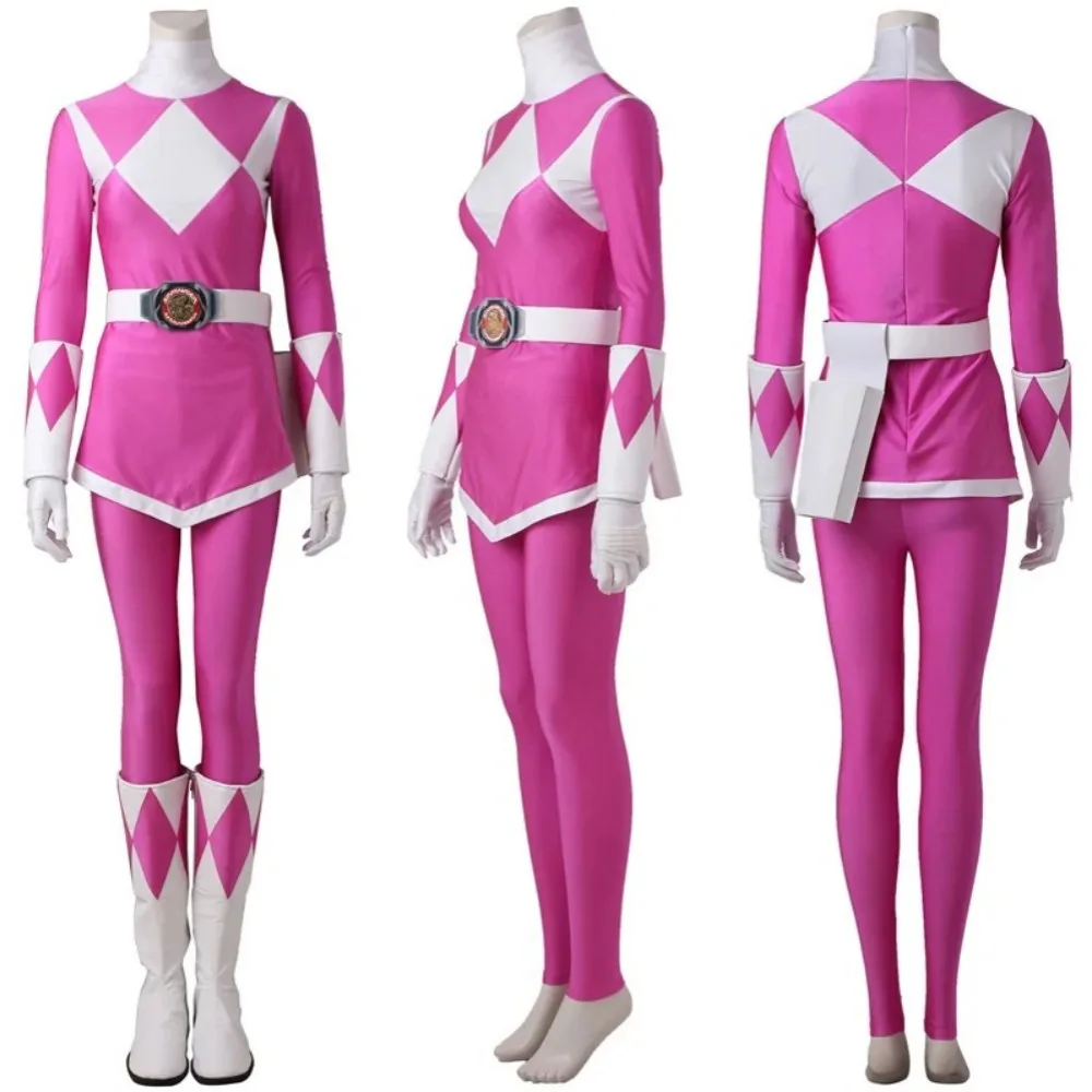 Pink Soldier Mei Cosplay Costume Ptera Zyu Ranger Costumes