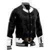 Black Psycho Rangers Varsity Jacket F LEFT Mockup - Power Rangers Store