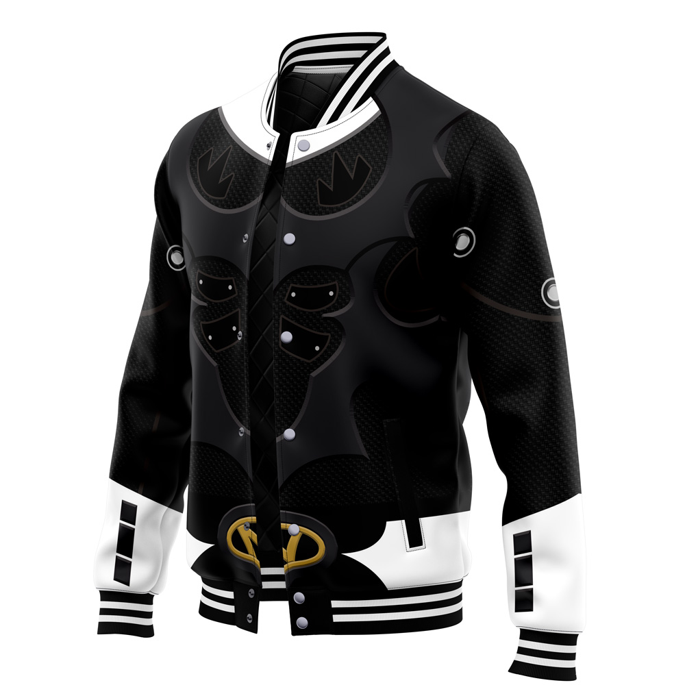 Black Psycho Rangers Varsity Jacket - Image 3