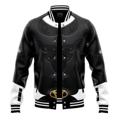Black Psycho Rangers Varsity Jacket