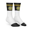 Black Ranger Ninjetti Power Rangers Socks SIDE mockup - Power Rangers Store