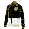 Black Ranger Ninjetti Power Rangers Varsity Jacket 3L F RIGHT Mockup - Power Rangers Store