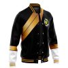 Black Ranger Wild Force Power Rangers Varsity Jacket 3L F LEFT Mockup - Power Rangers Store