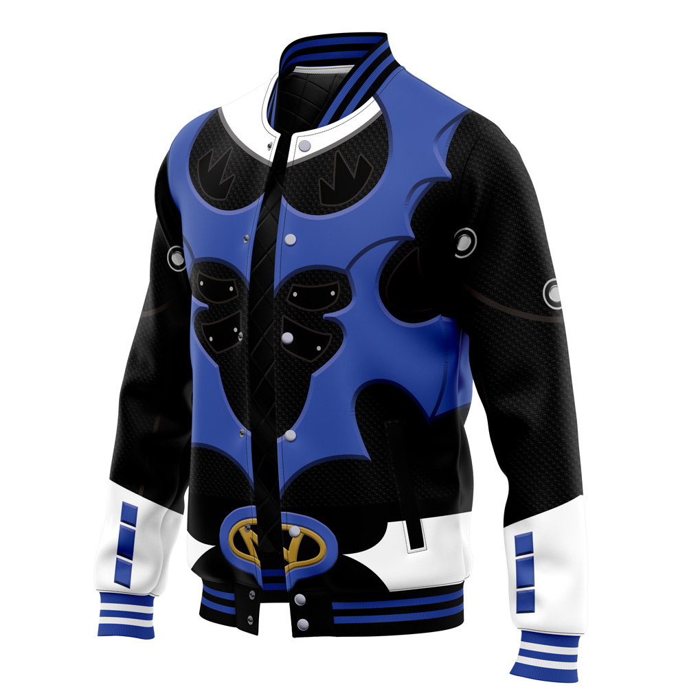 Blue Psycho Rangers Varsity Jacket - Image 3