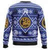 Christmas Blue Ranger Power Rangers Ugly Christmas Sweater BACK mockup - Power Rangers Store