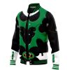 Green Psycho Rangers Varsity Jacket F RIGHT Mockup - Power Rangers Store