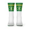 Green Ranger Ninjetti Power Rangers Socks BACK mockup - Power Rangers Store