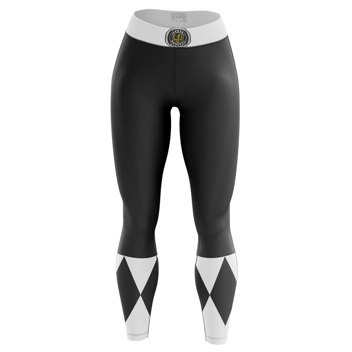 Black Ranger Mighty Morphin Power Rangers Leggings