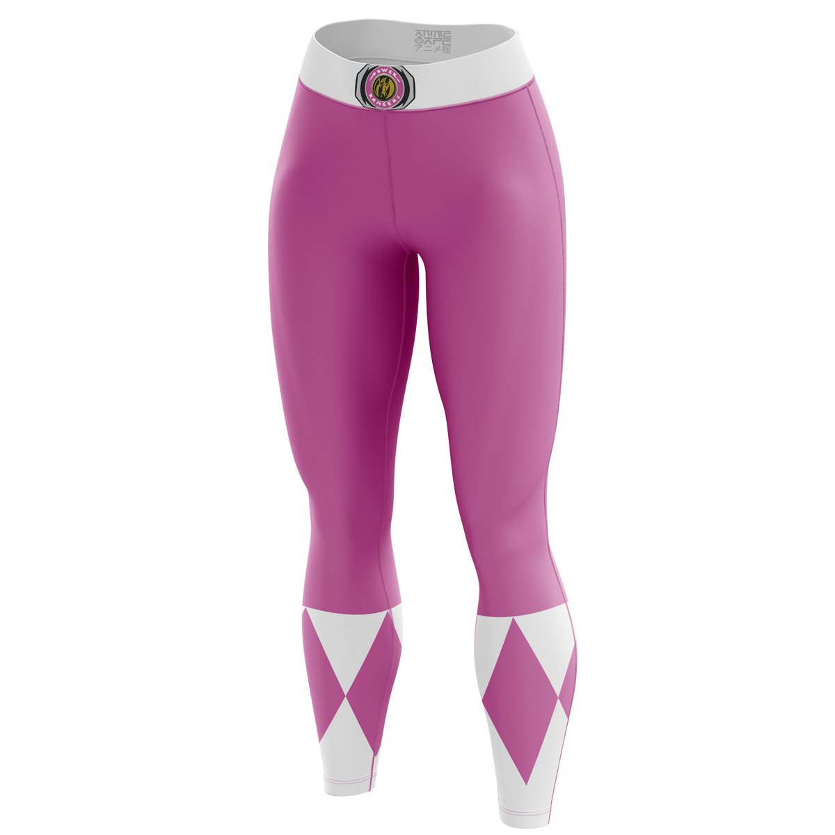 Pink Ranger Mighty Morphin Power Rangers Leggings - Image 3