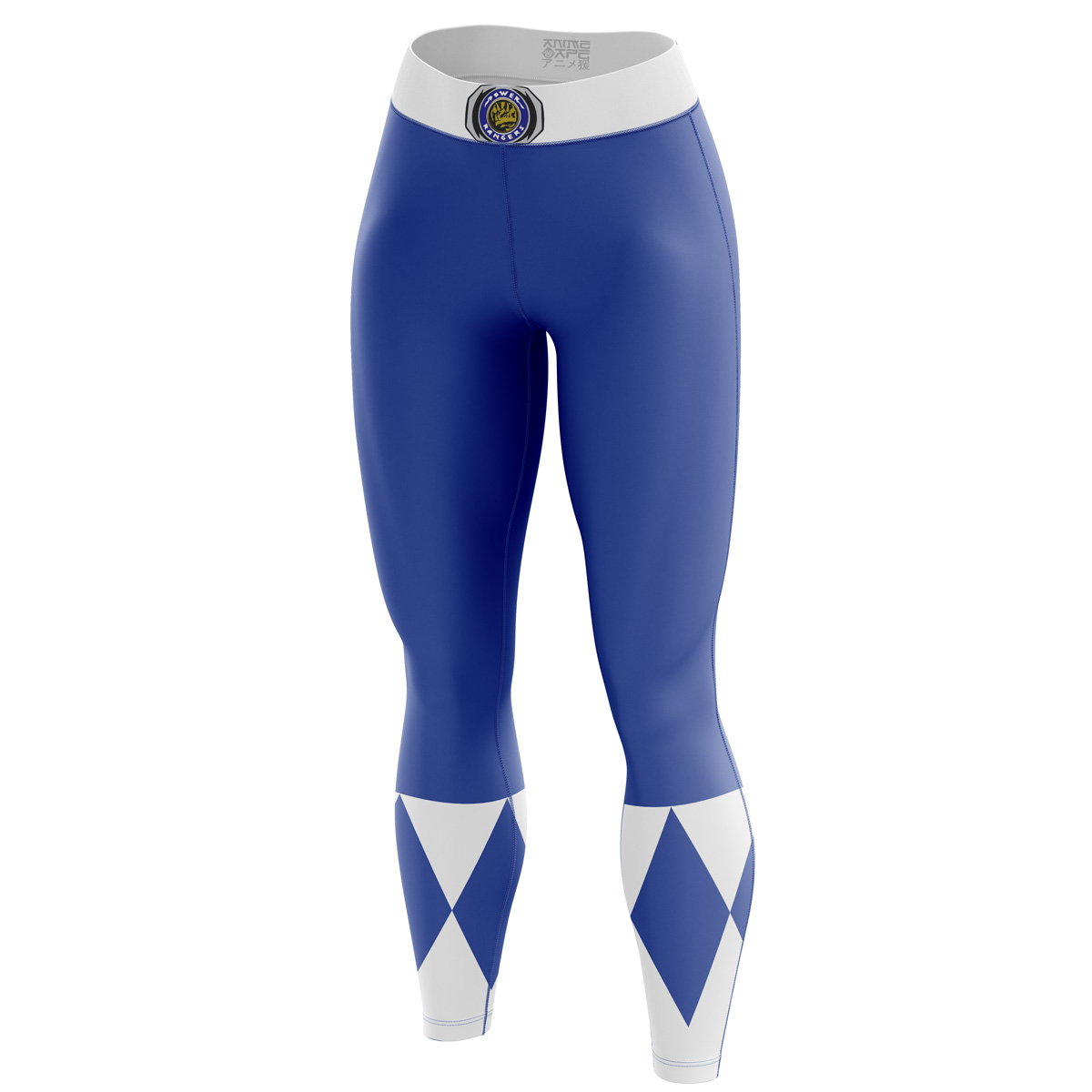 Blue Ranger Mighty Morphin Power Rangers Leggings - Image 3