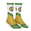 Lord Drakken Mighty Morphin Power Rangers Socks SIDE mockup - Power Rangers Store