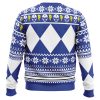 Mighty Morphin Blue Ranger Power Rangers Ugly Christmas Sweater BACK mockup - Power Rangers Store