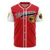 Personalized Tyrannosauruses Red PR AOP Baseball Jersey FRONT Mockup - Power Rangers Store