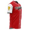 Personalized Tyrannosauruses Red PR AOP Baseball Jersey SIDE Mockup - Power Rangers Store