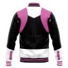 Pink Psycho Rangers Varsity Jacket Varsity Jacket BACK Mockup - Power Rangers Store